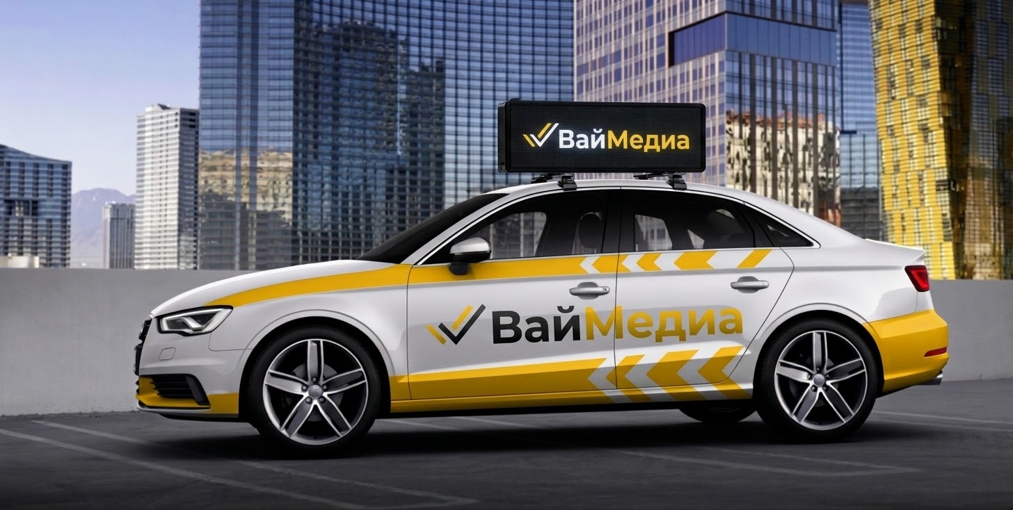 Реклама на такси WayMedia